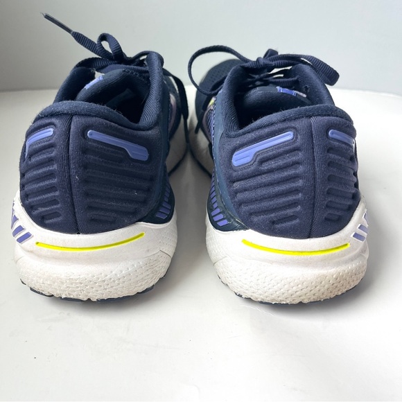 Brooks Women's Adrenaline 22 GTS Running Shoes - Navy and Purple - Picture 7 of 9